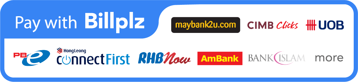 Pembayaran Melalui Online Banking (Pelbagai Bank Support)